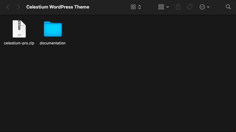 Theme Folder - Celestium