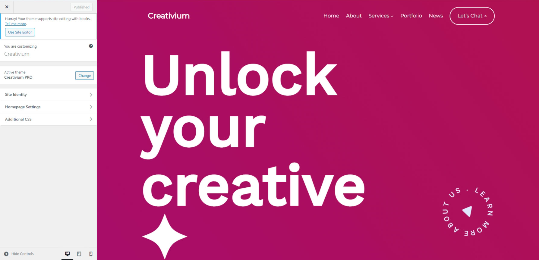 Customize - Creativium