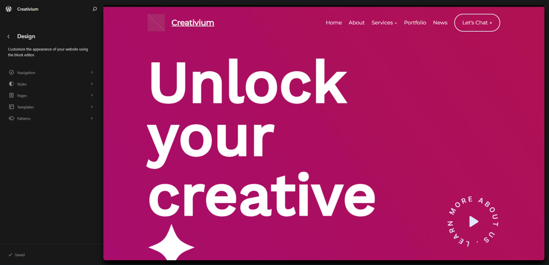 Editor - Creativium