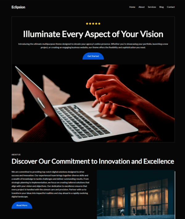 Eclipsion Wordpress Theme